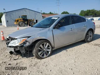 2014 Buick Regal Premium I with VIN 2G4GN5EX3E9258539, listed as a Copart auction lot 59786335 with 112,842 mi miles and Salvage title. Bid and sale history available at DreamBid. Image 1.