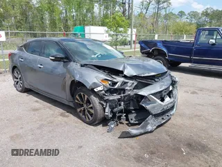 2017 Nissan Maxima S with VIN 1N4AA6AP6HC430163, listed as a IAAI auction lot 41935320 with 64,431 mi miles and . Bid and sale history available at DreamBid. Image 1.
