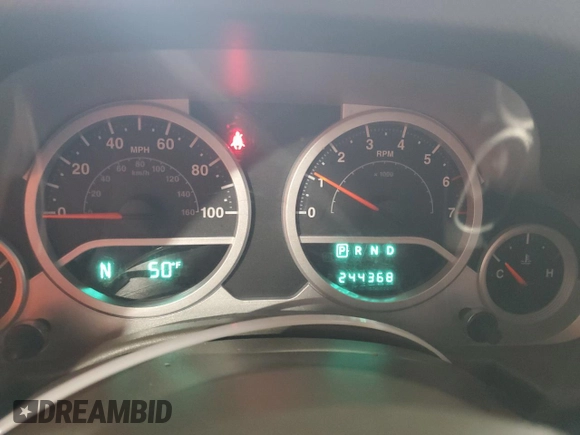 2007 Jeep Wrangler Unlimited Sahara с VIN 1J4GA591X7L198917, выставлен на аукционе Copart как лот 53311565 с пробегом 244 368 миль миль и Списание • Salvage title. История ставок и продаж доступна на DreamBid. Изображение 9.