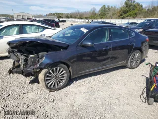 2017 Kia Cadenza Premium with VIN KNALC4J1XH5085430, listed as a Copart auction lot 49715815 with 111,832 mi miles and Salvage Title. Bid and sale history available at carsss.com. Image 1.