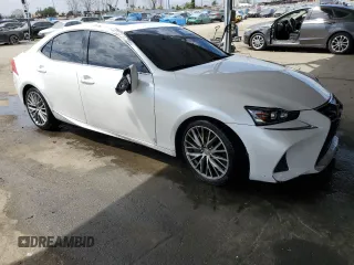 2017 Lexus IS 200t with VIN JTHBA1D26H5059736, listed as a Copart auction lot 52641675 with 120,602 mi miles and Salvage title. Bid and sale history available at DreamBid. Image 4.