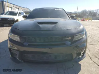 2020 Dodge Charger Scat Pack with VIN 2C3CDXGJ9LH164750, listed as a Copart auction lot 49712175 with 42,400 mi miles and Salvage Title. Bid and sale history available at carsss.com. Image 5.