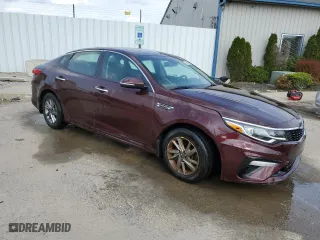 2019 Kia Optima LX with VIN 5XXGT4L3XKG338817, listed as a Copart auction lot 51666415 with 64,159 mi miles and Salvage Title. Bid and sale history available at carsss.com. Image 4.