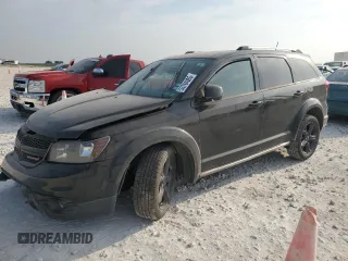 2019 Dodge Journey Crossroad z VIN 3C4PDCGG8KT680484, wystawiony jako Copart lot #53784085 z przebiegiem 118 601 mil mil oraz Szkoda całkowita • Salvage title. Historia ofert i sprzedaży dostępna na DreamBid. Obrazek 1.