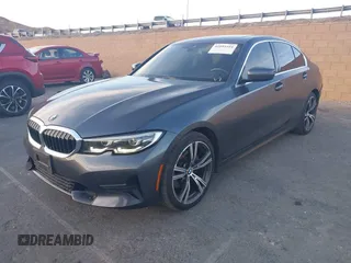 2019 BMW 3 Series 330i xDrive with VIN WBA5R7C58KAJ81967, listed as a IAAI auction lot 41093104 with 46,445 mi miles. Bid and sale history available at carsss.com. Image 19.