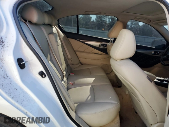 2020 Infiniti Q50 3.0t LUXE with VIN JN1EV7ARXLM251153, listed as a Copart auction lot 44759545 with 54,476 mi miles and Salvage Title. Bid and sale history available at carsss.com. Image 10.