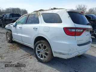 2017 Dodge Durango Citadel with VIN 1C4RDJEG2HC600908, listed as a IAAI auction lot 42066932 with Not provided miles and . Bid and sale history available at DreamBid. Image 3.