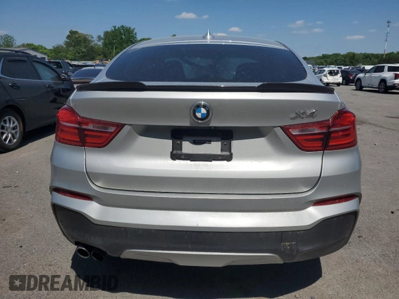 2016 BMW X4 xDrive28i with VIN 5UXXW3C57G0M89883, listed as a Copart auction lot 56080924 with 0 mi miles and Salvage Title. Bid and sale history available at carsss.com. Image 6.