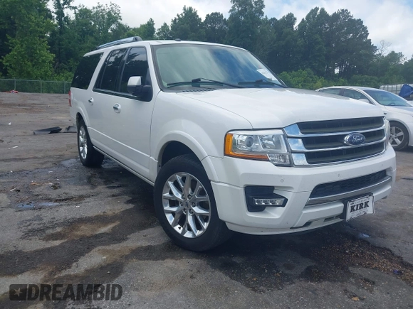 2016 Ford Expedition Max Limited с VIN 1FMJK1KT9GEF28818, выставлен на аукционе IAAI как лот 42332276 с пробегом 253 006 миль миль и . История ставок и продаж доступна на DreamBid. Изображение 1.