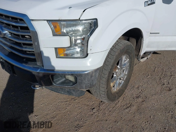 2015 Ford F-150 XLT with VIN 1FTEW1EG9FKD92005, listed as a IAAI auction lot 41706605 with 205,890 mi miles. Bid and sale history available at carsss.com. Image 6.