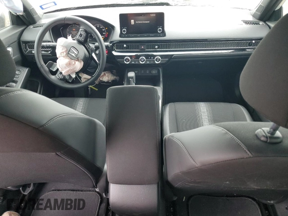 2025 Honda Civic Sport with VIN 2HGFE2F57SH566392, listed as a Copart auction lot 53600405 with 2,356 mi miles and Salvage title. Bid and sale history available at DreamBid. Image 8.