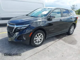 2023 Chevrolet Equinox LT with VIN 3GNAXKEG9PL184781, listed as a IAAI auction lot 42552163 with 42,970 mi miles and . Bid and sale history available at DreamBid. Image 2.