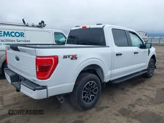 2023 Ford F-150 XL with VIN 1FTEW1EP9PFB37249, listed as a IAAI auction lot 41694887 with 19,562 mi miles. Bid and sale history available at carsss.com. Image 4.