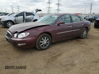 2007 Buick LaCrosse CXL with VIN 2G4WD582471135350, listed as a Copart auction lot 50576585 with 124,514 mi miles and Salvage Title. Bid and sale history available at carsss.com. Image 1.
