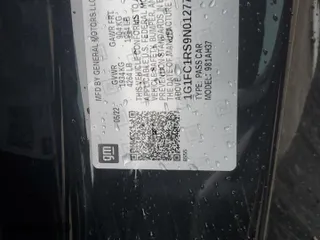 2022 Chevrolet Camaro 2LT with VIN 1G1FC1RS9N0127728, listed as a Copart auction lot 81646993 with 17,114 mi miles and Salvage Title. Bid and sale history available at carsss.com. Image 12.