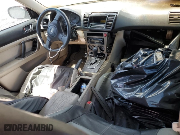 2006 Subaru Legacy Special with VIN 4S3BL626967200704, listed as a Copart auction lot 58414095 with Not provided miles and Non repairable. Bid and sale history available at DreamBid. Image 8.