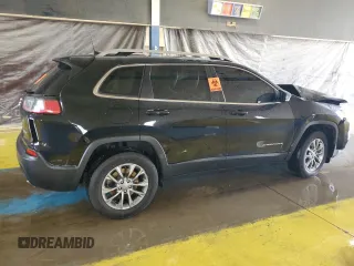 2021 Jeep Cherokee Latitude Lux with VIN 1C4PJMMX5MD193528, listed as a Copart auction lot 56383715 with Not provided miles and Clean title. Bid and sale history available at DreamBid. Image 3.