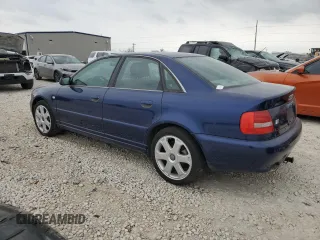 2001 Audi S4 z VIN WAURD68D91A037286, wystawiony jako Copart lot #50550665 z przebiegiem 81 765 mil mil oraz Tytuł czysty. Historia ofert i sprzedaży dostępna na DreamBid. Obrazek 2.