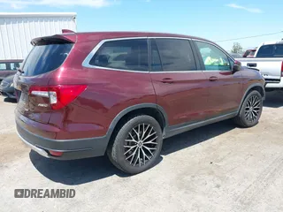 2019 Honda Pilot EX-L with VIN 5FNYF6H56KB051446, listed as a IAAI auction lot 42814703 with 72,299 mi miles and . Bid and sale history available at DreamBid. Image 4.