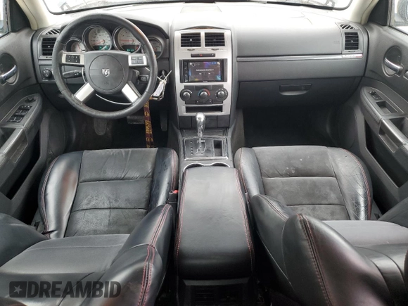 2008 Dodge Charger SRT-8 with VIN 2B3KA73W18H154739, listed as a Copart auction lot 44809055 with 205,634 mi miles and Salvage Title. Bid and sale history available at DreamBid. Image 8.