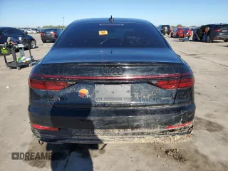 2022 Audi A8 with VIN WAULDAF86NN009197, listed as a Copart auction lot 79396444 with 29,637 mi miles and Salvage Title. Bid and sale history available at carsss.com. Image 6.