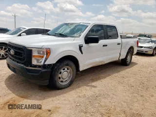 2021 Ford F-150 XL with VIN 1FTEW1C59MFC72924, listed as a Copart auction lot 63525465 with 98,560 mi miles and Salvage title. Bid and sale history available at DreamBid. Image 1.