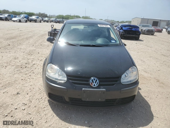 2007 Volkswagen Rabbit with VIN WVWBR71KX7W199198, listed as a Copart auction lot 50497005 with 68,900 mi miles and Salvage Title. Bid and sale history available at carsss.com. Image 5.