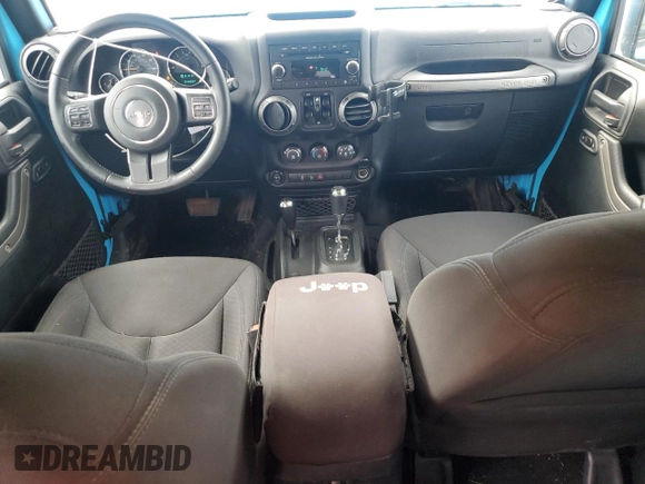 2018 Jeep Wrangler JK Unlimited Sport S with VIN 1C4BJWDG7JL888701, listed as a Copart auction lot 81190784 with 94,285 mi miles and Salvage Title. Bid and sale history available at carsss.com. Image 8.