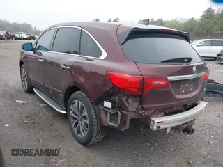 2014 Acura MDX Technology z VIN 5FRYD4H46EB015552, wystawiony jako IAAI lot #42173033 z przebiegiem 151 562 mil mil oraz . Historia ofert i sprzedaży dostępna na DreamBid. Obrazek 3.
