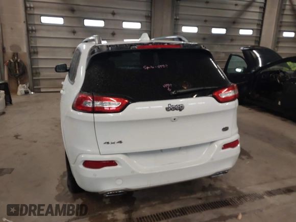 2018 Jeep Cherokee Overland with VIN 1C4PJMJX1JD598043, listed as a IAAI auction lot 41831614 with 48,804 mi miles. Bid and sale history available at carsss.com. Image 16.