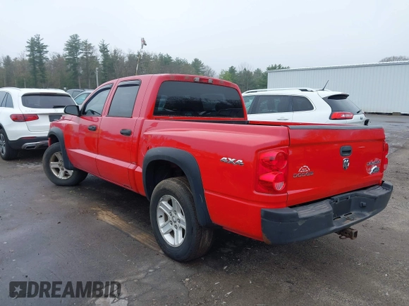2011 Ram Dakota Bighorn/Lonestar with VIN 1D7RW3GK4BS549700, listed as a IAAI auction lot 42176692 with 167,832 mi miles. Bid and sale history available at carsss.com. Image 3.