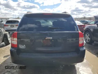 2007 Jeep Compass Sport with VIN 1J8FF47W17D168087, listed as a Copart auction lot 46743875 with 125,024 mi miles and Clean Title. Bid and sale history available at carsss.com. Image 6.