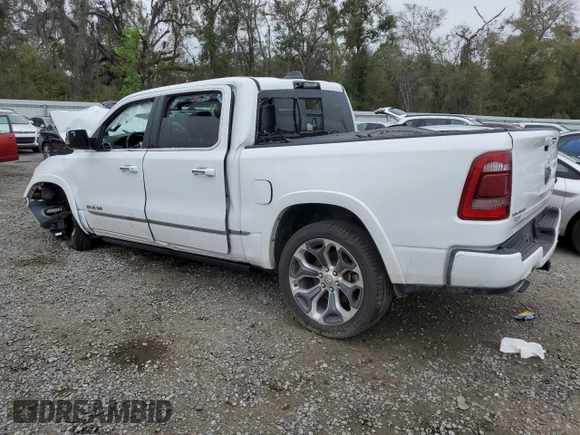 2022 Ram 1500 Limited with VIN 1C6SRFHM2NN161007, listed as a Copart auction lot 45602115 with 30,762 mi miles and Salvage title. Bid and sale history available at DreamBid. Image 2.