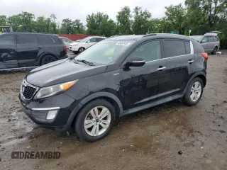 2012 Kia Sportage SX with VIN KNDPCCA60C7280931, listed as a Copart auction lot 60897545 with 136,903 mi miles and Salvage title. Bid and sale history available at DreamBid. Image 1.