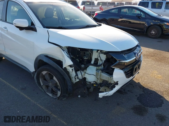 2018 Honda HR-V EX-L Navi with VIN 3CZRU5H73JM704258, listed as a IAAI auction lot 41347136 with 1 mi miles. Bid and sale history available at carsss.com. Image 6.