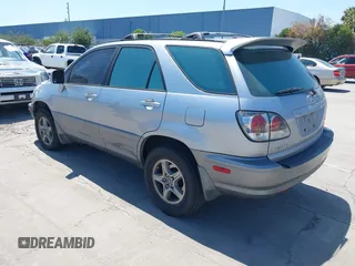 2001 Lexus RX 300 with VIN JTJHF10U610216122, listed as a IAAI auction lot 42184309 with 216,343 mi miles. Bid and sale history available at carsss.com. Image 3.