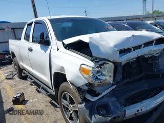 2015 Toyota Tundra SR with VIN 5TFRM5F16FX087816, listed as a IAAI auction lot 41978998 with 116,389 mi miles and . Bid and sale history available at DreamBid. Image 1.