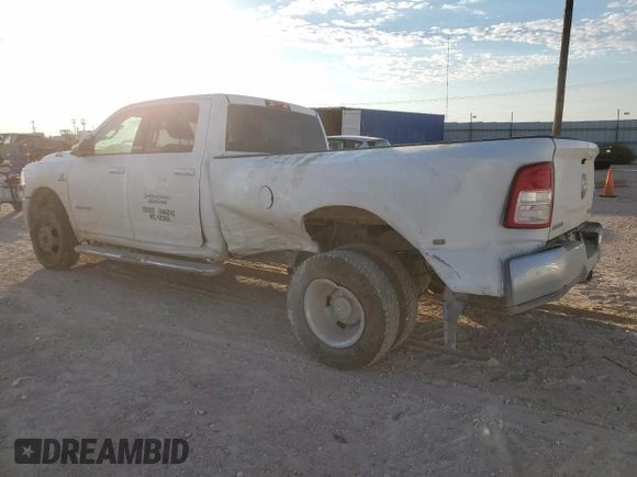 2021 Ram 3500 Big Horn with VIN 3C63RRHL2MG549178, listed as a Copart auction lot 74893304 with 188,677 mi miles and Salvage Title. Bid and sale history available at carsss.com. Image 2.