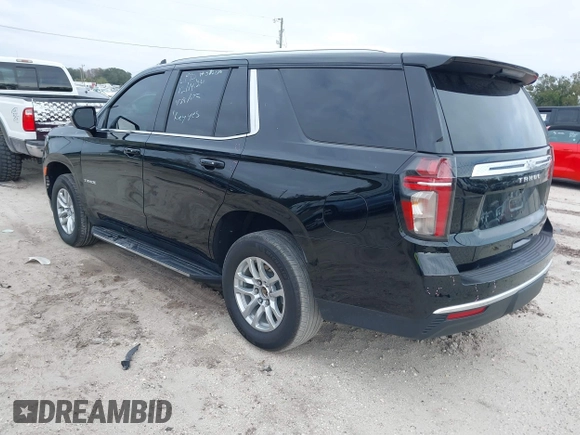2023 Chevrolet Tahoe LS with VIN 1GNSCMKD2PR290181, listed as a IAAI auction lot 41275864 with 16,135 mi miles and . Bid and sale history available at DreamBid. Image 3.