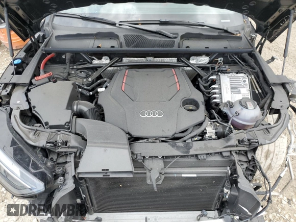 2023 Audi SQ5 Premium Plus with VIN WA1B4AFY8P2074176, listed as a Copart auction lot 67259774 with 20,385 mi miles and Salvage Title. Bid and sale history available at carsss.com. Image 12.