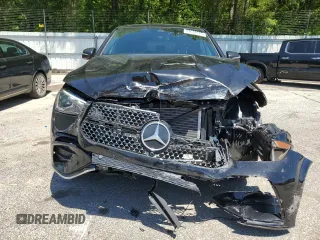 2025 Mercedes-Benz GLE 450 with VIN 4JGFD5KB9SB280918, listed as a Copart auction lot 57639525 with 7,230 mi miles and Salvage title. Bid and sale history available at DreamBid. Image 5.