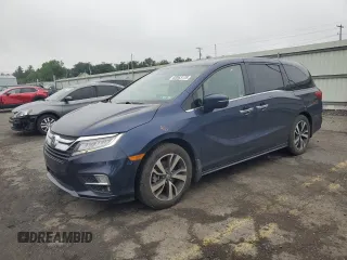 2018 Honda Odyssey Elite с VIN 5FNRL6H95JB075249, выставлен на аукционе Copart как лот 60863175 с пробегом 85 464 миль миль и Списание • Salvage title. История ставок и продаж доступна на DreamBid. Изображение 1.