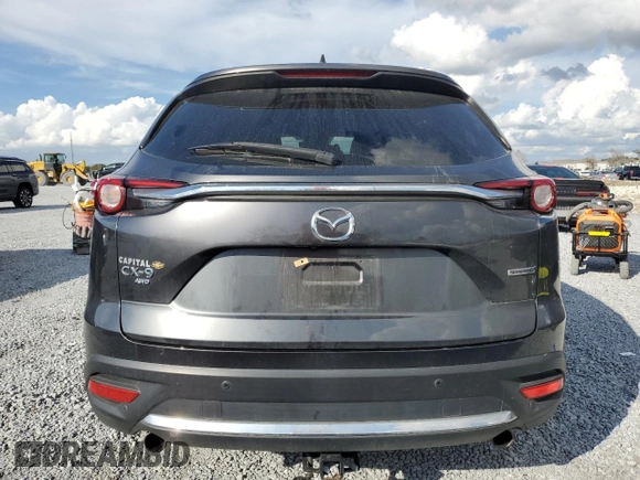 2021 Mazda CX-9 Carbon Edition with VIN JM3TCBDY1M0533505, listed as a Copart auction lot 85442914 with 30,414 mi miles and Salvage title. Bid and sale history available at DreamBid. Image 6.