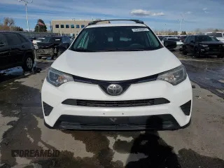 2018 Toyota RAV4 LE with VIN 2T3BFREVXJW741009, listed as a Copart auction lot 46268685 with 53,467 mi miles and Salvage Title. Bid and sale history available at DreamBid. Image 5.
