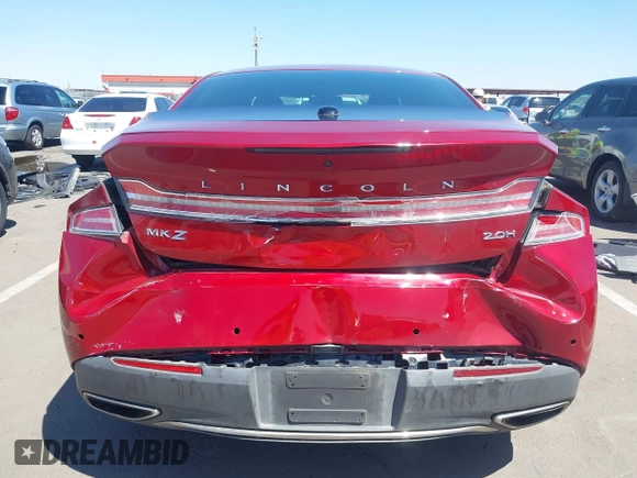 2017 Lincoln MKZ Hybrid Reserve with VIN 3LN6L5MU3HR603169, listed as a IAAI auction lot 42097492 with 58,930 mi miles. Bid and sale history available at carsss.com. Image 16.