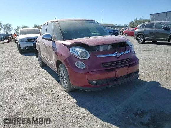 2014 FIAT 500L Lounge with VIN ZFBCFACH6EZ029883, listed as a Copart auction lot 80558044 with 116,997 mi miles and Salvage Title. Bid and sale history available at carsss.com. Image 11.