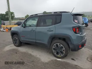 2015 Jeep Renegade Trailhawk with VIN ZACCJBCT8FPC18217, listed as a Copart auction lot 56537685 with 101,489 mi miles and Clean title. Bid and sale history available at DreamBid. Image 2.