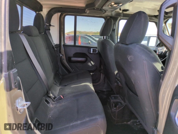 2020 Jeep Gladiator Sport S z VIN 1C6HJTAG8LL191352, wystawiony jako Copart lot #55485235 z przebiegiem 77 192 mil mil oraz Szkoda całkowita • Salvage title. Historia ofert i sprzedaży dostępna na DreamBid. Obrazek 10.