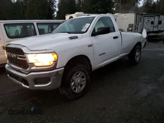 2022 Ram 2500 Tradesman with VIN 3C6MR5AJ2NG222786, listed as a Copart auction lot 87682775 with 26,891 mi miles and Salvage Title. Bid and sale history available at carsss.com. Image 1.