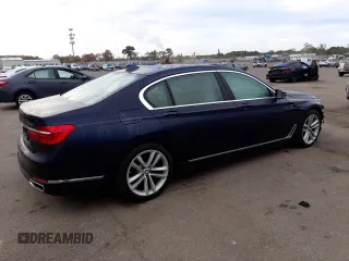 2016 BMW 7 Series 750i xDrive with VIN WBA7F2C5XGG419116, listed as a Copart auction lot 74141363 with 22,218 mi miles. Bid and sale history available at carsss.com. Image 3.